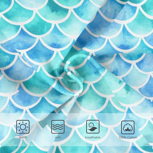 Blue Turquoise Mermaid Scales Toddler Boy's Underwear 2T 202c18983