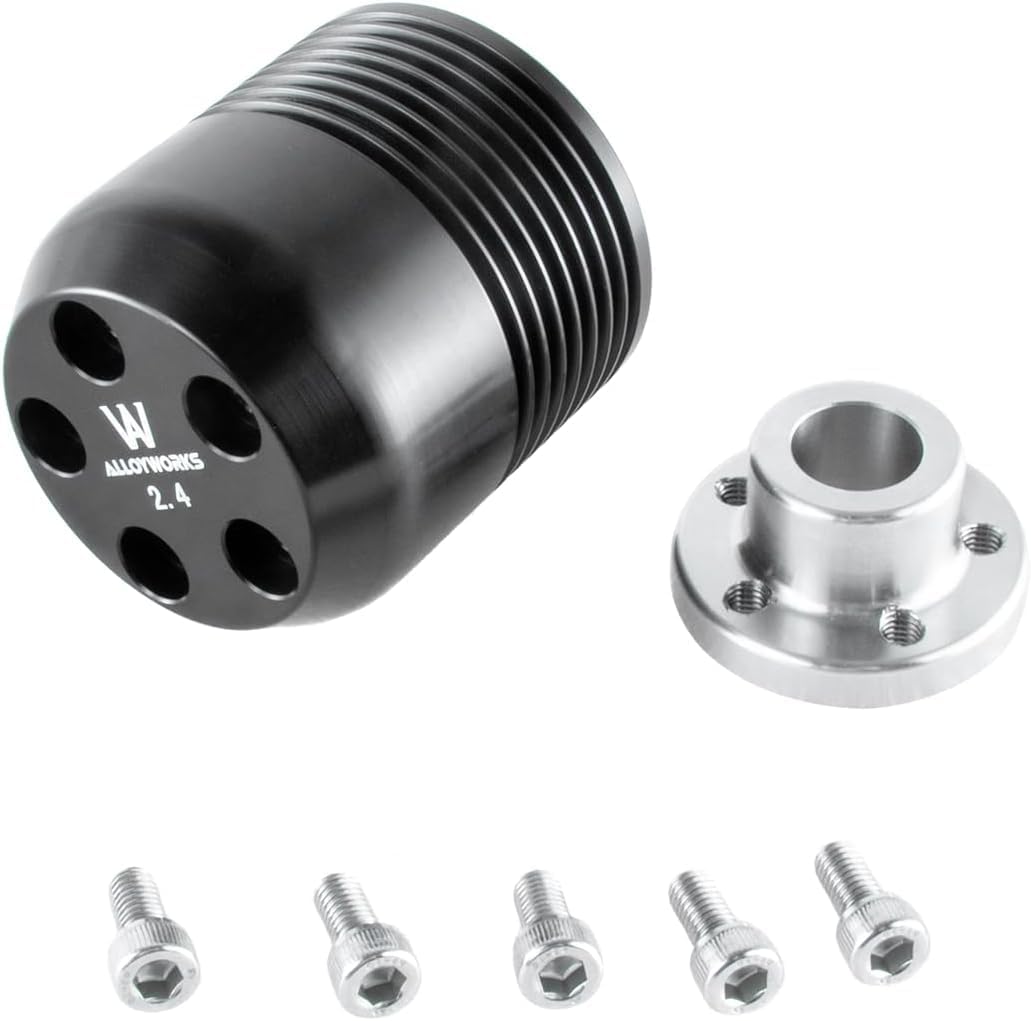 2.4" Supercharger Pulley for 2009+ Cadillac CTS-V 2012+ Chevy Camaro ZL1 LSA Supercharger Modular Pulley System