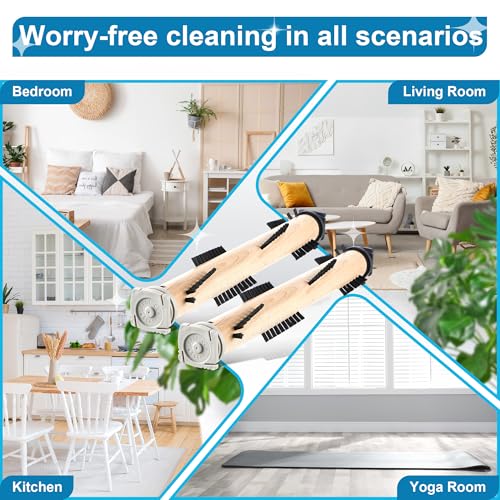 Image of Vacuum Cleaner Brush Roll Compatible with Kirby Cleaner G3 /G4 /G5 /G6 /Sentria, Ultimate G, Vacuum Attachments Replacement Parts Beater Bar Brush Roller for House Office Clean(2 Pack-Hard)