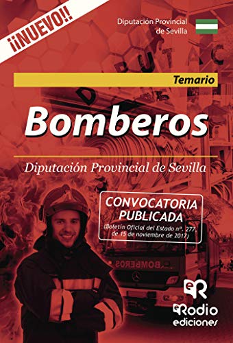 Portada de Bomberos. Diputación Provincial de Sevilla. Temario