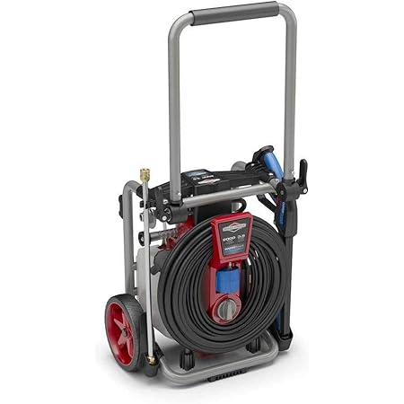 Briggs & Stratton 20667 2000 psi Electric Pressure Washer, 3.5 GPM, Red/Gray/Titanium