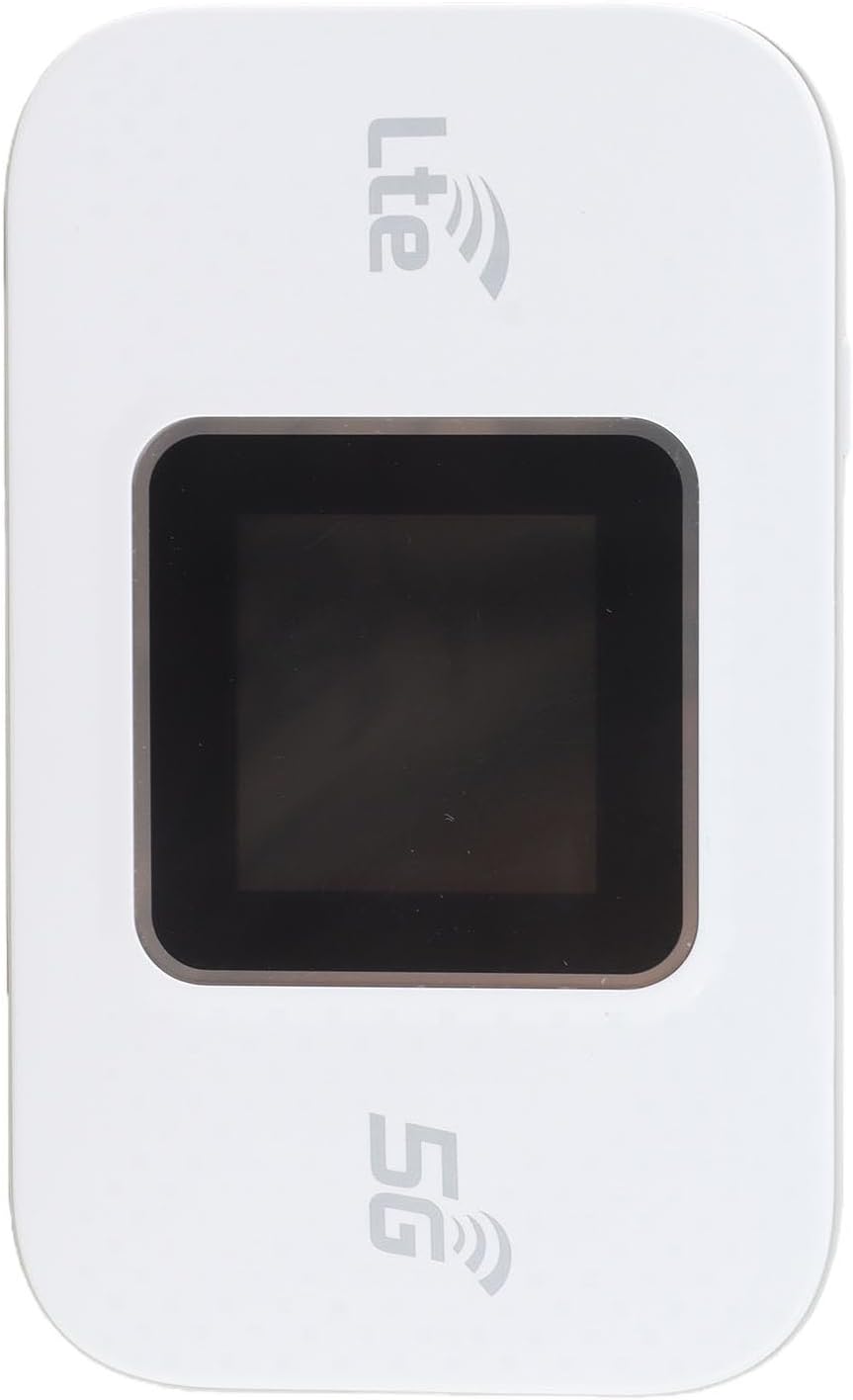 4G LTE Mobile Hotspot, Portable WiFi Hotspot with WPA / WPA2 Encryption, Supports 10 Device Connections, Pocket Router for Travel in Asia Region