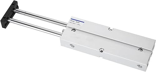 Miniatura 2 de Fafeicy Cilindro de aire, Cilindro neumático, Cilindro de aire de doble efecto, Cilindro de riel, para la industria textil, carrera de 10 ~ 7.874 in