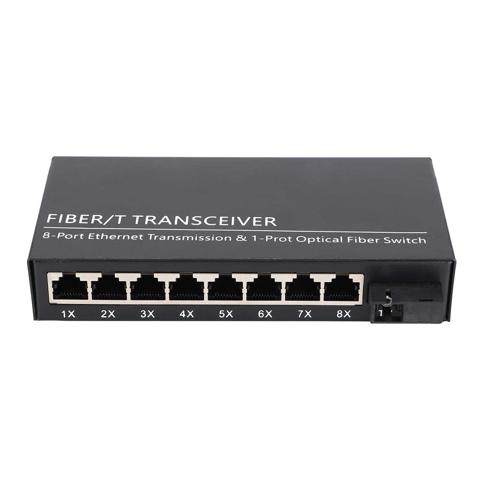 Convertisseur de Média Ethernet, Identification Automatique RJ45 10/100/1000M SC3KM, Monomode, Fiber Unique pour Usage Bureautique