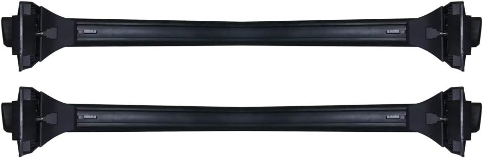 Roof Rack Cross Bars Base Rails Cargo Bracket for Jeep JL Wrangler 2018+,JK 2007-2017 Luggage Carrier(2 Pieces)