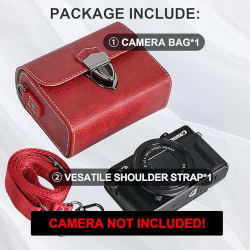 Funda retro para cámaras Canon y Sony serie RX100 - Fernando Cortés
