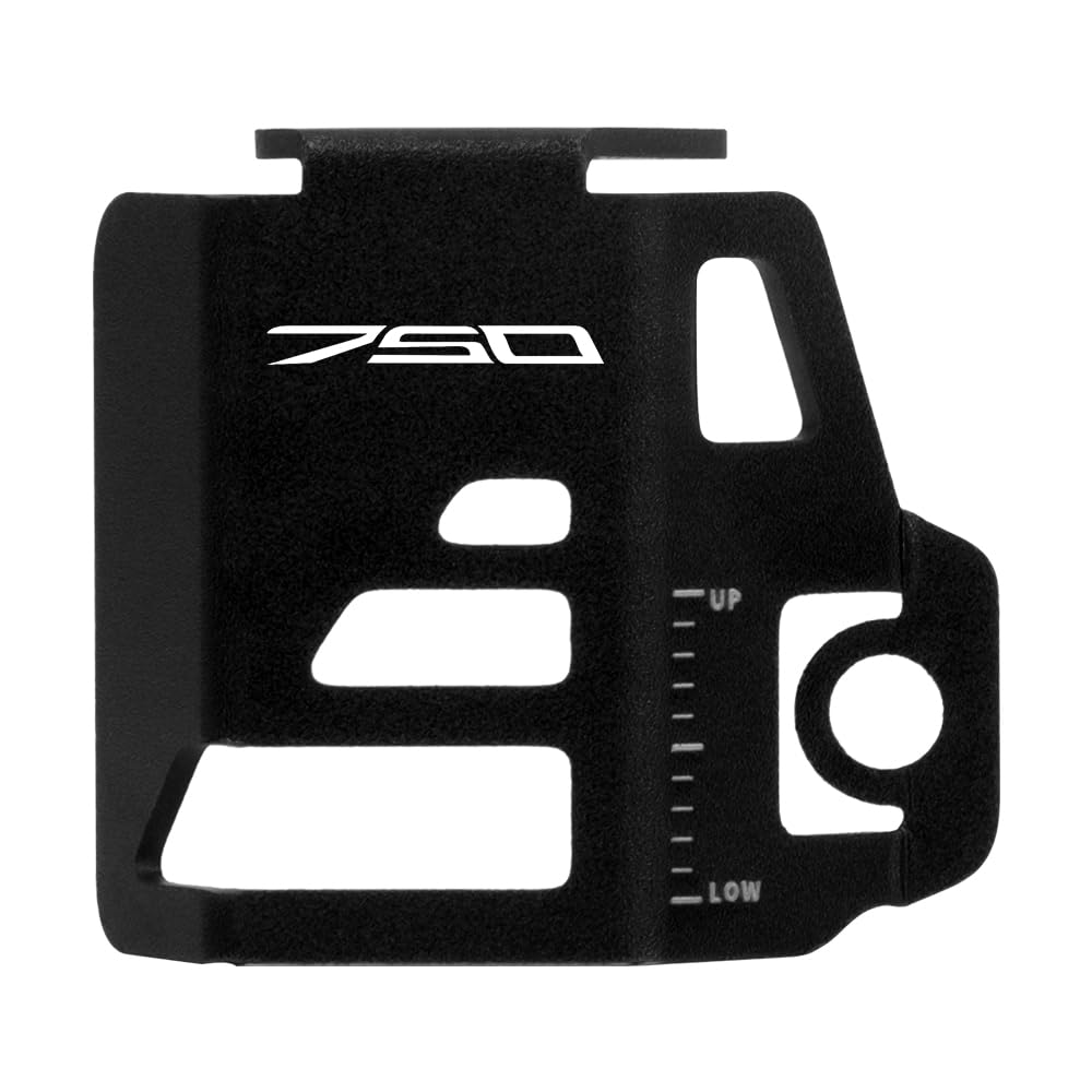 Scudo serbatoio liquido freno posteriore per Z750 2007-2012 Z750R 2011-2012 liquido freno serbatoio serbatoio freno posteriore accessori (nero)