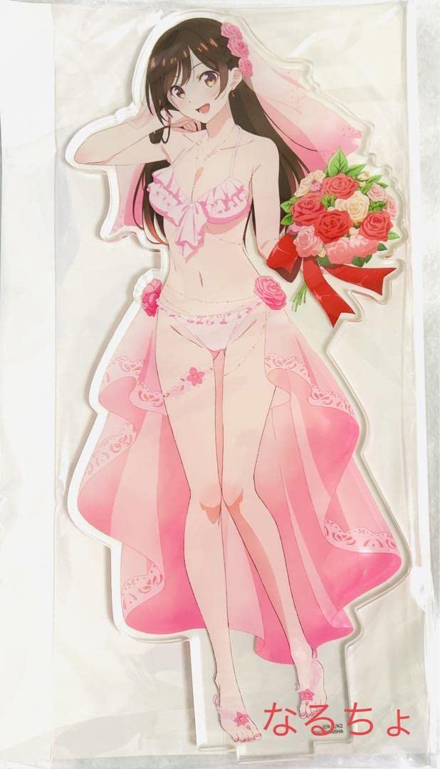 【A賞】彼女お借りします ウエディング水着 特大タペストリー 水原千鶴 Amazon.co.jp: 彼女、お借りします 特大アクリルスタンド水原