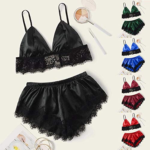 Kimono voor dames kanten robe transparant nachtkleding ochtendjas badjas lingeriesetPyjama Dames Lingerie Pyjama Sexy kanten Lingerie Zijden Ondergoed Nachtkleding Nachthemd Pyjama Satijn - Image 4