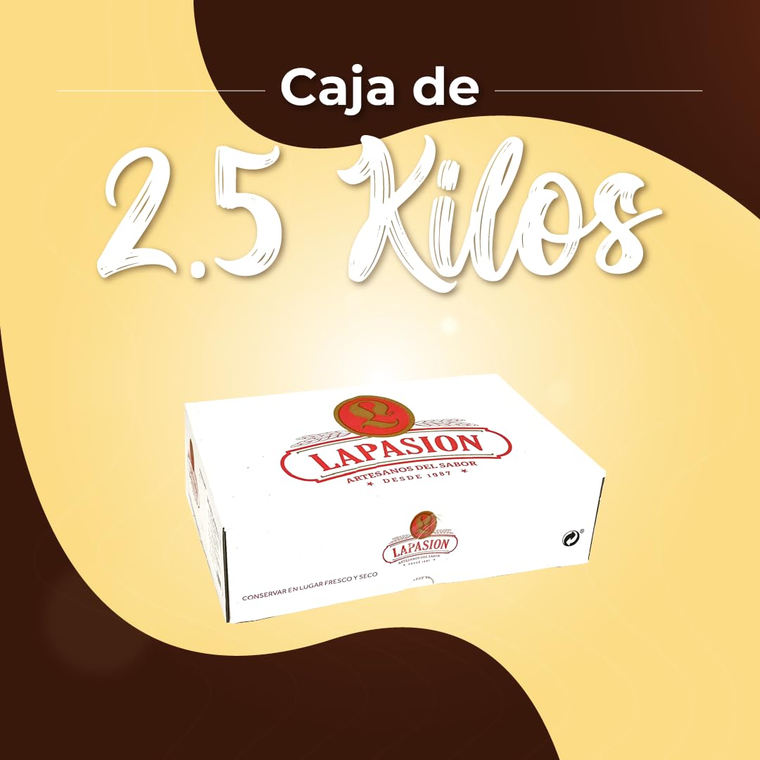 LAPASION - Bizcocho Plum Cake integral con frutas y pasas | Bizcochos Integral | Bollería | Bizcocho integral | Frutas confitadas | 2,5 Kg