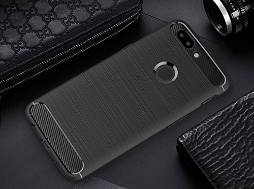 Cover OnePlus 5T Nero, ivencase Custodia OnePlus