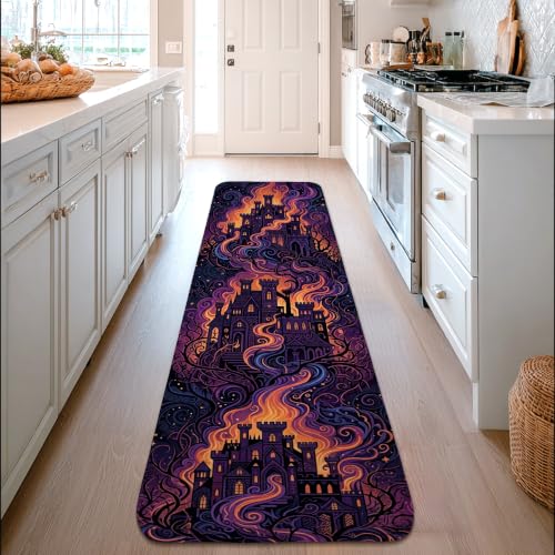 Alfombra rectangular antideslizante de 2x8 pies para puerta de entrada interior 4