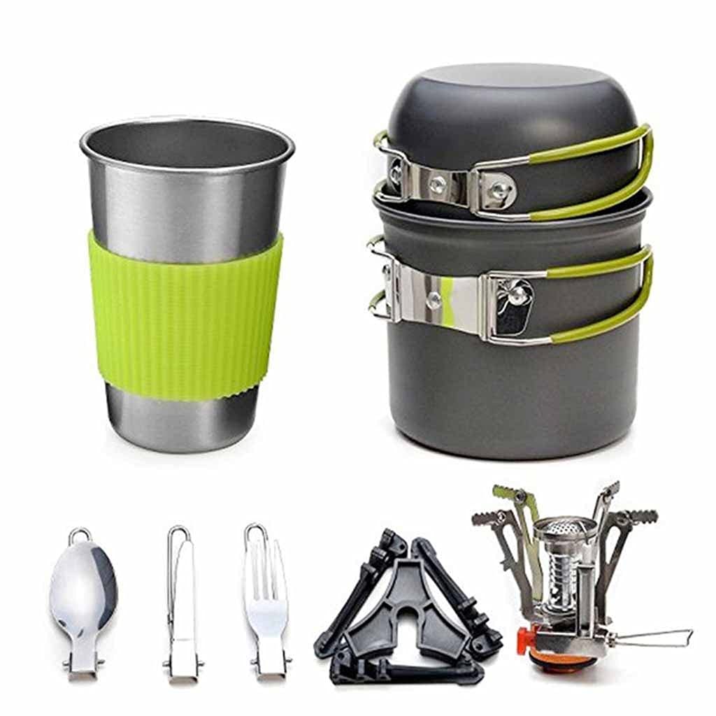 Kit cuisson de camping léger pour éliminer le poids du sac à dos