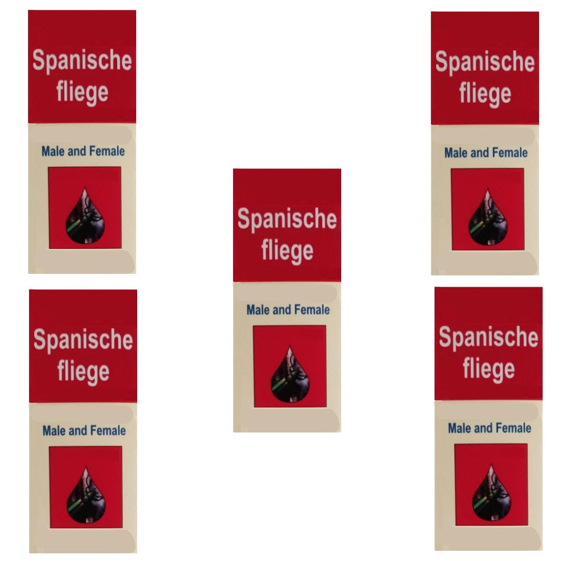 SPANISCHE FLIEGE Drop For Men And Women Pack Of 5 (B0CDC5WQFH) Amazon Price History, Amazon Price Tracker