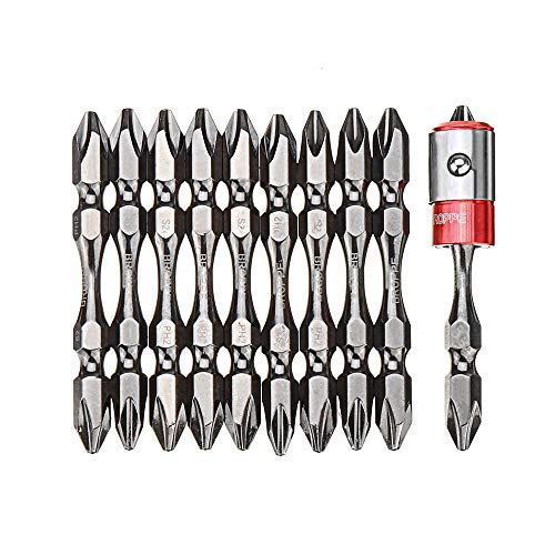 Puntas de destornillador eléctrico PH2 S2 de 65 mm para reparaciones domésticas