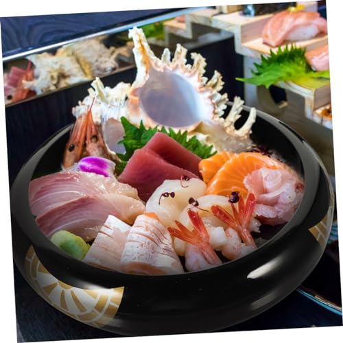 Plato japonés plástico para sushi y snacks miniatura 2