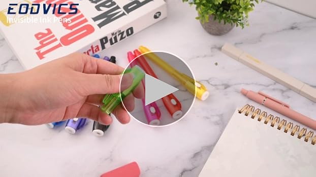 Amazon.com: EODVICS Invisible Ink Pens, Upgraded Spy Invisible Ink