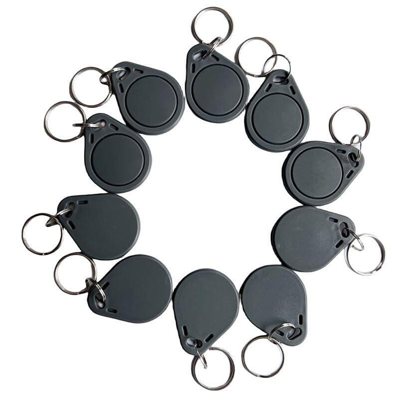 13,56 MHz étanche Mifare Classic 1 K RFID Smart IC Tag de contrôle d'accès (lot de 100) gris