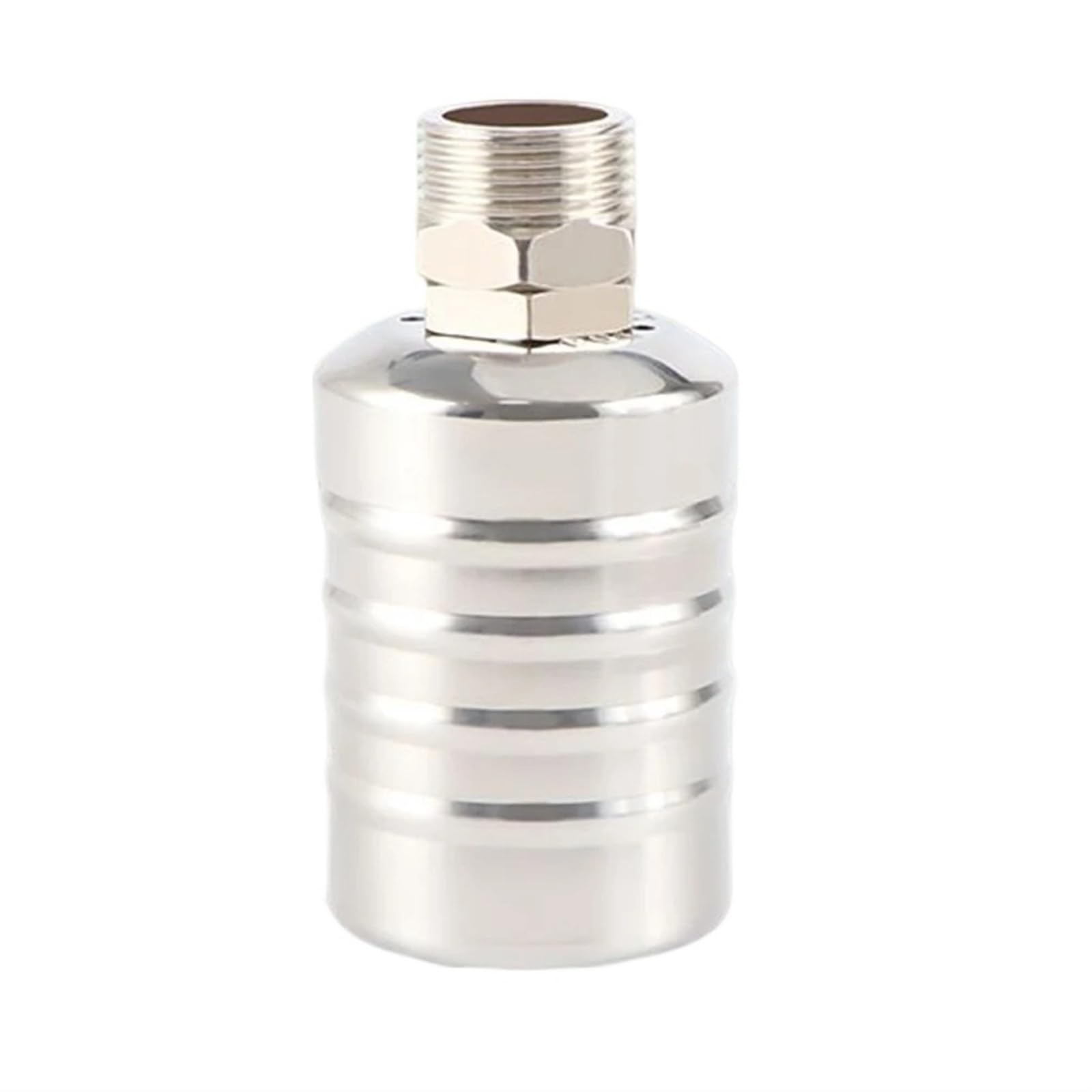 Lxlaeoang 3/4 Stainless Steel Float Valve Automatic Water Level Control Valve Stainless Steel Tank(",Upper Water Inlet)