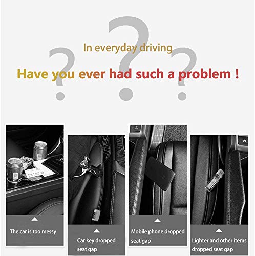 SUNMORN Car Seat Gap Organizer, Multifunctional Small Storage Box, NOT FIT Console Lower Than The Seat - Thumbnail 7