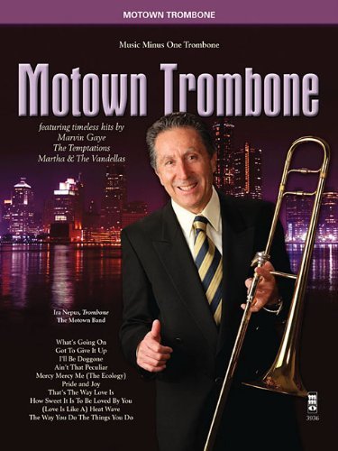 Livre Motown Trombone Music Minus One pour perfectionner son groove