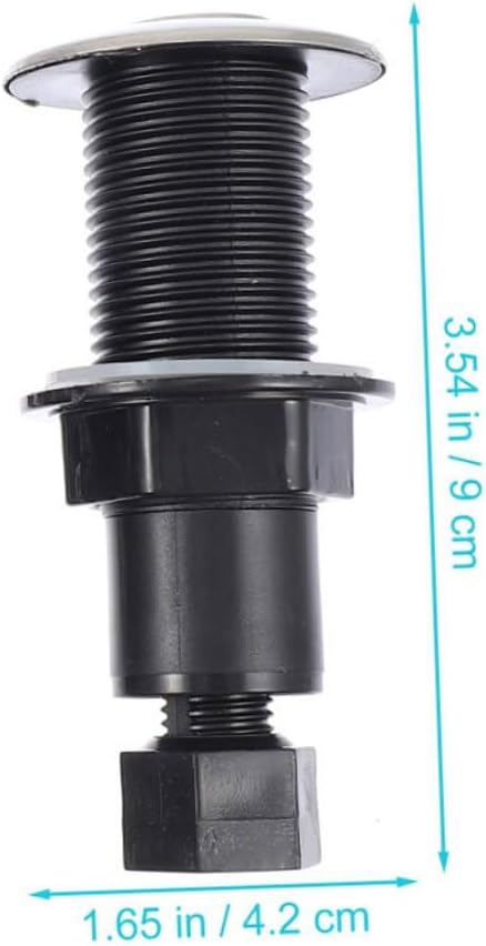 VILLCASE Air Button Switch for Garbage Disposal Bathtub Pneumatic Button Easy Installation Waste Disposal Accessory Durable Fits Food Waste Disposers Bathtubs
