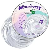 WATERELF Transparent Putty Slime for Kids, Fidget Sensory Artistic Therapy Putty Toys for Boys Girls Adults, Stress Relief Non-Sticky, 3.11 Inch 3.2 Oz – Crystal