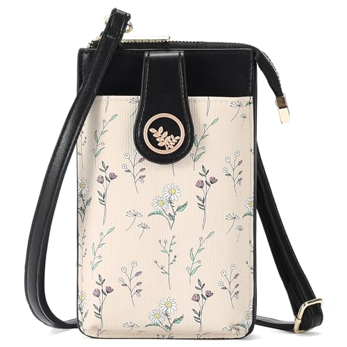GAEKEAO Small Crossbody Bags for Women Leather Cell Phone Purse Bag Wallet with RFID Blocking Credit Card Slots by GAEKEAO - Used condition - US$17.17