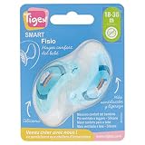 2 chupetes silicona fisiologicos smart +18meses mixto (80603364)