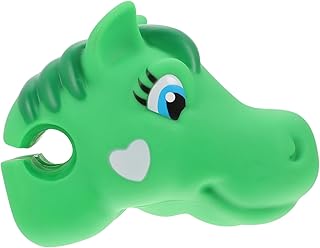 BESPORTBLE 1Pc Guidão Decoração Miniture Decoração Criança Scooter Brinquedos Para Crianças Cabeça De Cavalo Para Bicicleta Decorações De Scooter Para Crianças Adorno De Guidão De Scooter