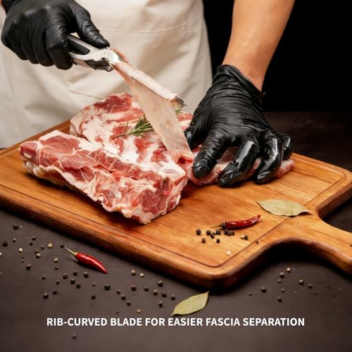 Herramienta para retirar membrana de costillas de acero inoxidable miniatura 5