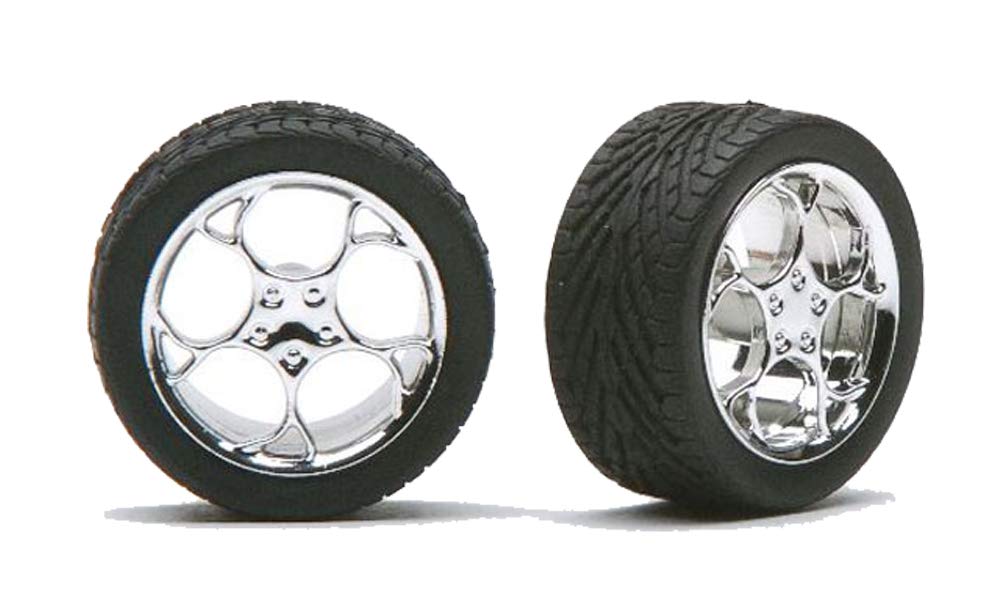 Amazon | ペガサスホビー 1/24 SWIRL STAR ホイール クロームメッキ