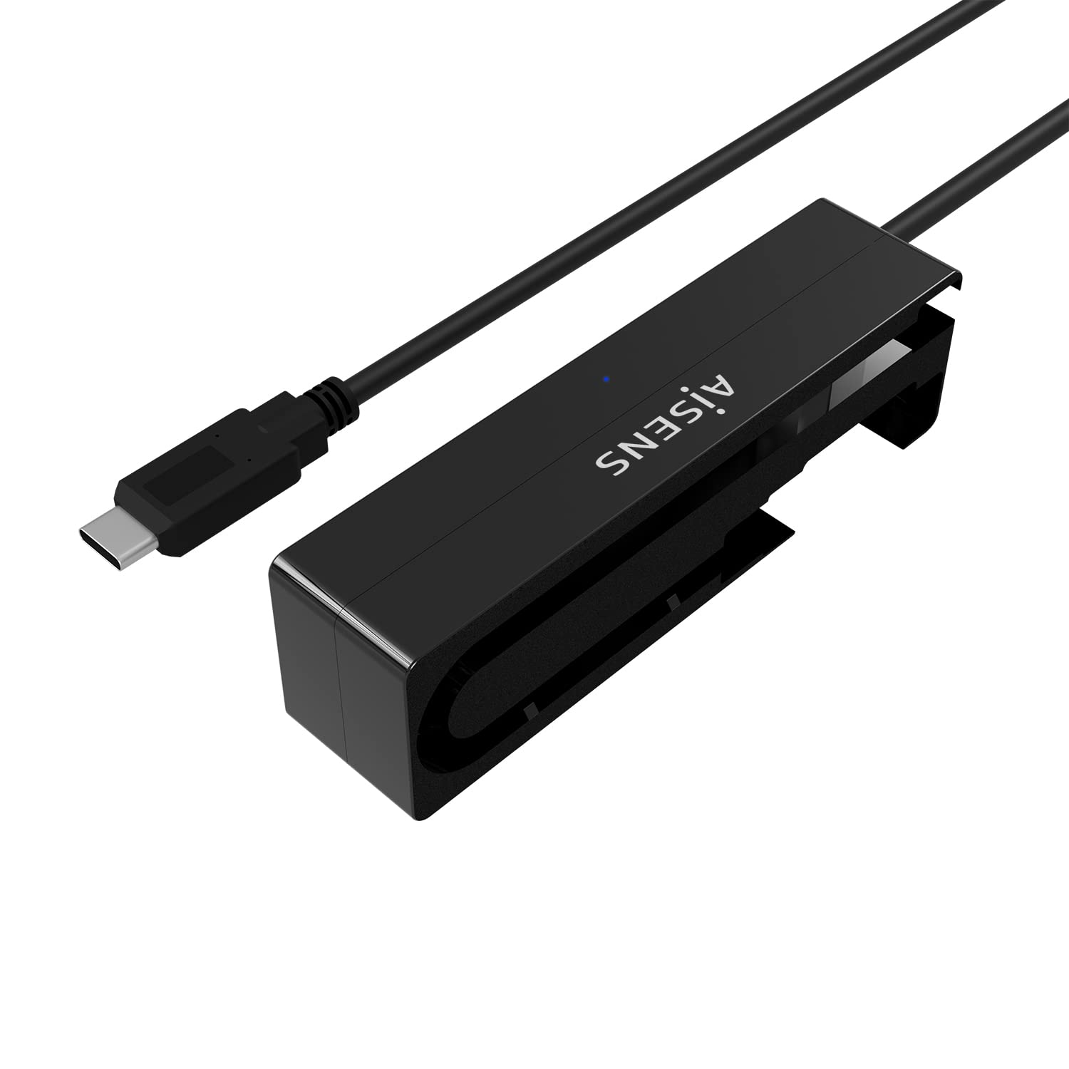 AISENS - ASE-35C02B adapter do dysków twardych 2,5"/3,5" SATA A A USB-C USB USB 3.1 GEN1 Czarny
