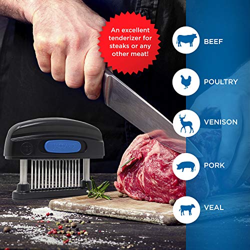 Image of Jaccard JCS 15-Blade Meat Tenderizer, Simply Better Meat Tenderizer, Stainless Steel Columns / Removable Cartridge, NSF Approved, Black