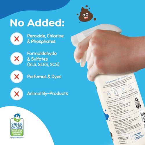 Image of Miss Mouth's Messy Eater Stain Treater Spray - 16oz Stain Remover - Newborn & Baby Essentials - No Dry Cleaning Food, Grease, Coffee Off Laundry, Underwear, Fabric