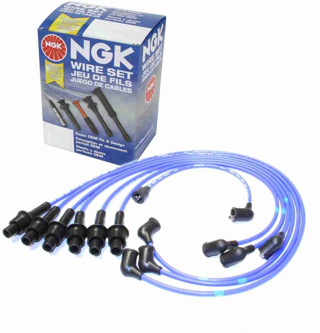 NGK Spark Plug Wire Set compatible with Toyota Cressida 2.8L L6 1983-1988