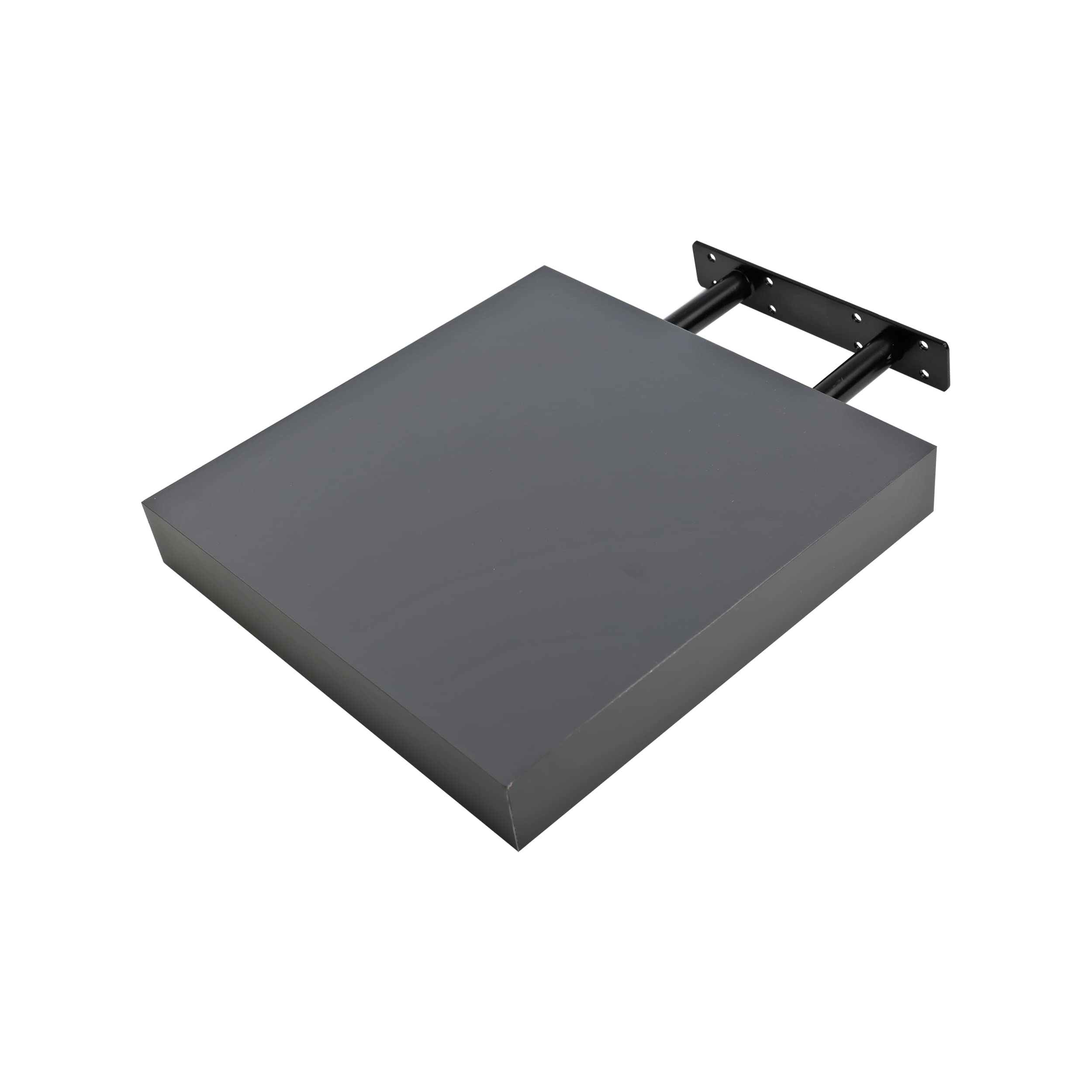 Etrexonline Estante de Pared 25x25x4cm Color Wengue, Balda Flotante Pared de Madera Fijación Invisible, Estantes de Almacenamiento Decorativos, Ideal para Salón, Habitación, Pasillo, etc.. — view 38