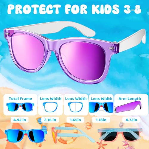 Kids Sunglasses Party Favors,12Pack Kids Sunglasses with UV400 Protection,Party Favors For Boys Girls Age 3-83