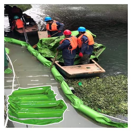 Barrera flotante de petróleo verde para la protección de puertos y ríos 2