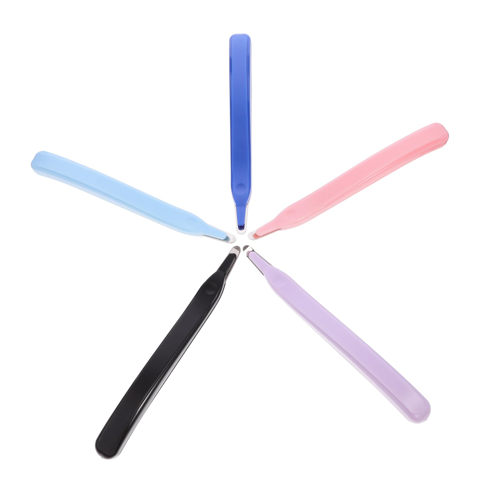 Operitacx 5 Set Estrattore Per Unghie Da Ufficio Leva Smalto Per Unghie Pinzatrice Per Gel Leva Punti Leva Punti Manuale Piccolo Estrattore Per Punti Strumento Ergonomico Per 5 pezzi*5