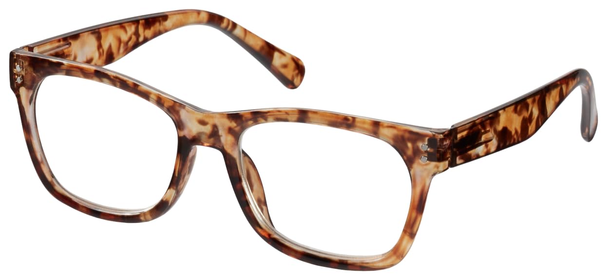 Remaldi Stockholm Reading Glasses, Caramel, 1.25