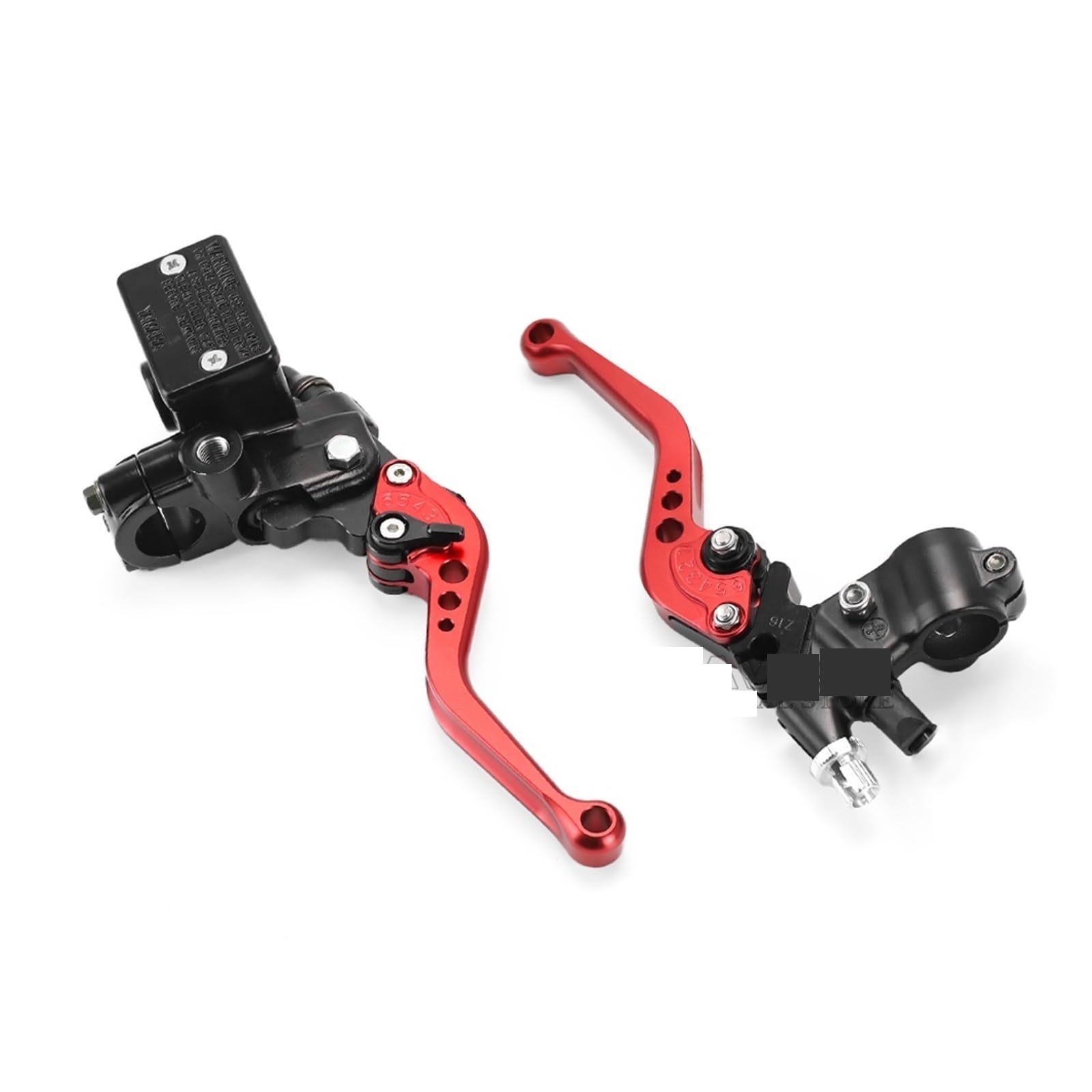 NingRuiBhd Brake Levers Clutch Lever for MT03 for MT25 for YZF R125 for R3 for R25 for R15 for MT15 for MT125 Motorcycle Brake Master Cylinder Clutch Levers Accessories(Red)