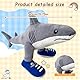 Tralalero Tralala Plüschtier 35cm, Lustiges hai Kuscheltier mit Sneakers, Italian Brainrot Plüschtier, Kuschelige Tralalero Tralala Stofftier Puppen, Birthday Geschenk für Kinder & Erwachsene