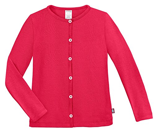 Image of City Threads Girls Cardigan Top Button Down Sweater Layering School Play for Sensitive Skin SPD Sensory Friendly