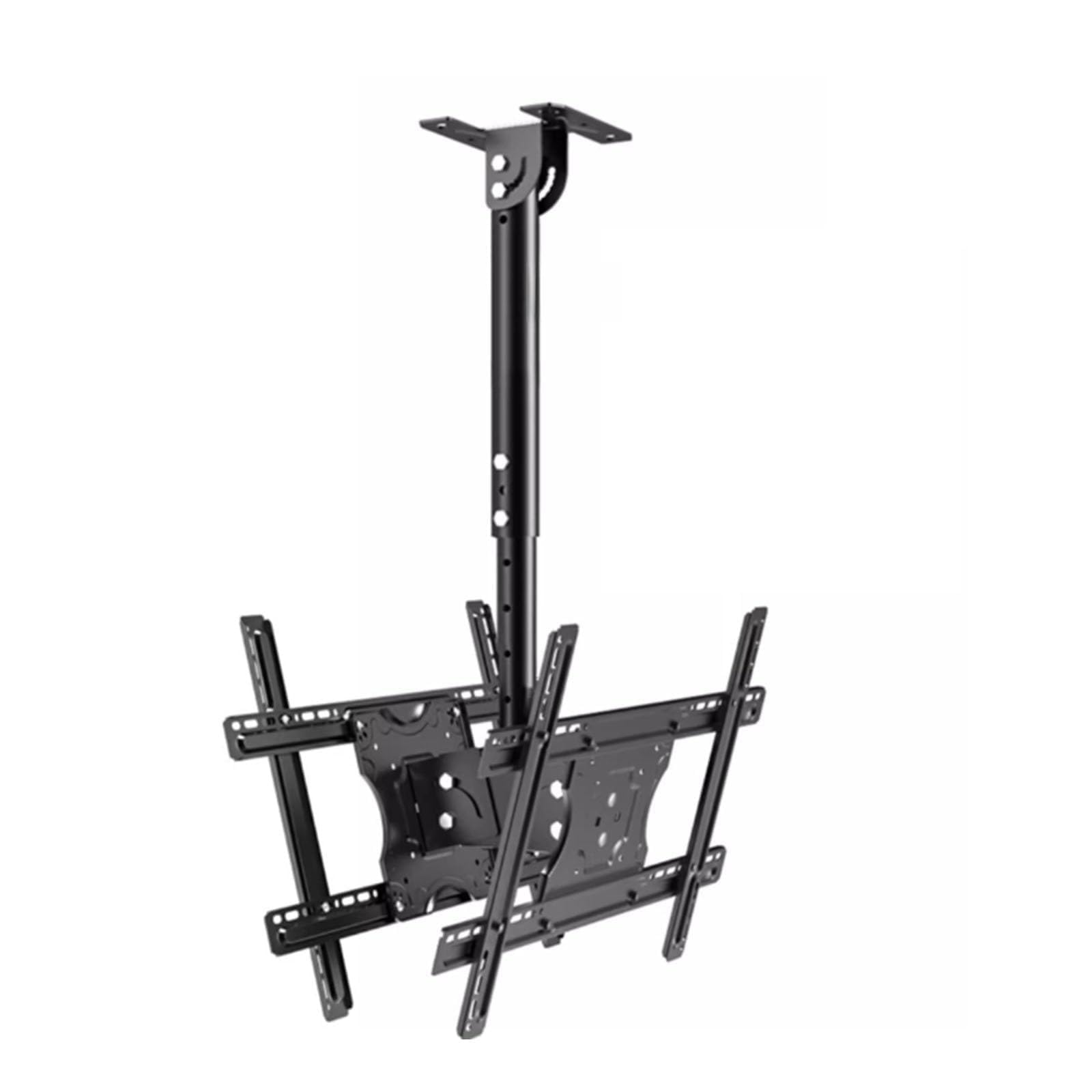 Support de plafond pour téléviseur à double écran robuste de 2,5-3m