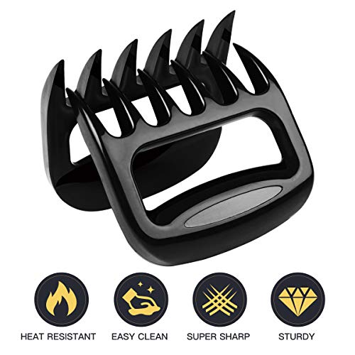 BBQ Bear Claws For Pulled Pork, BBQ Meat Shredder Claws, Grill Smoker Bear