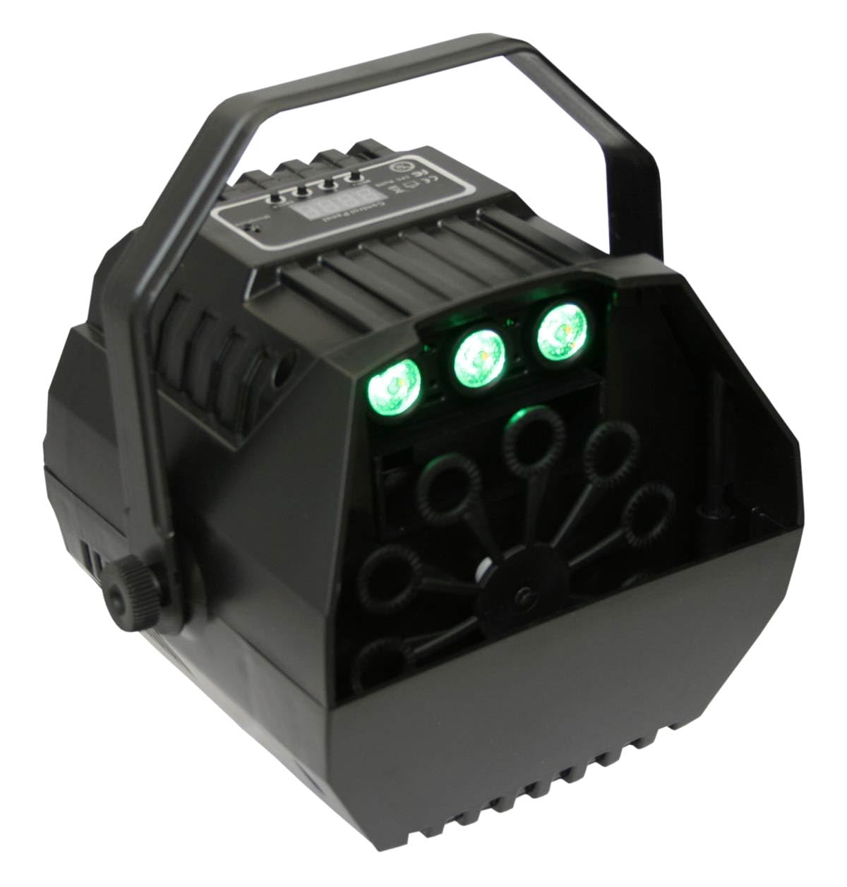 E-Lektron B102 Seifenblasenmaschine RGB LED-Beleuchtung und Fernbedienung für Party, Disco, Kinder-Party, Hochzeiten, Familientreffen, usw. (B102)