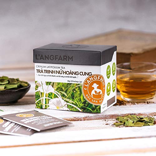 02 Boxes* 20 bags - Tea Trinh Nu Hoang Cung Filter Bag - Tra Trinh Nu Hoang Cung Tui Loc Langfarm