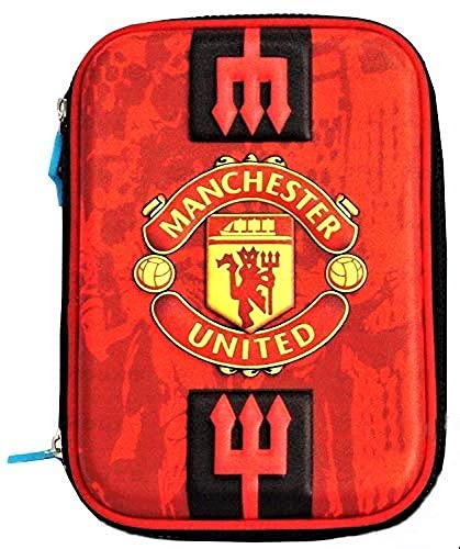Decor Express™ Premium Pencil Boxes for Boys FCB Football Club 3D EVA Hardtop Pencil Pouches for Girls and Boys (Manchester United F.C) Decor Express™ Premium Pencil Boxes for Boys FCB Football Club 3D EVA Hardtop Pencil Pouches for Girls and Boys (Manchester United F.C)