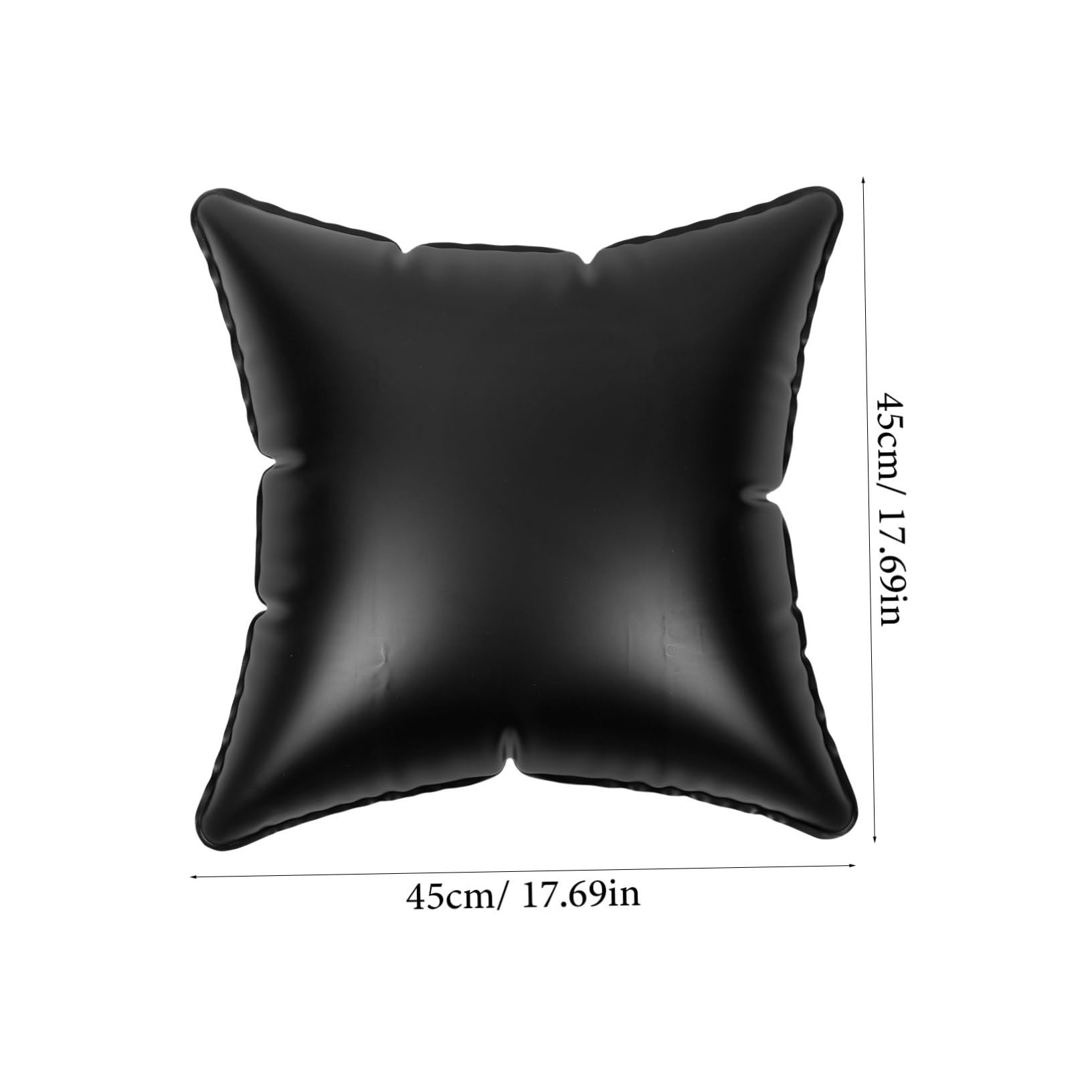 Levemolo Inflatable Pillow Insert Ergonomic Travel Cushion for Camping Outdoor Car and Office Use Height Portable Half-Transparent Design for Comfort and Convenience